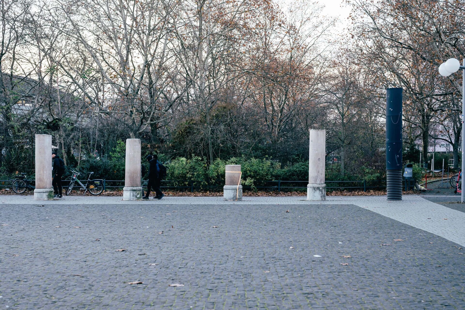 Art installation in the public realm called Ignored in Public by contemporary artist Patricia Sandonis