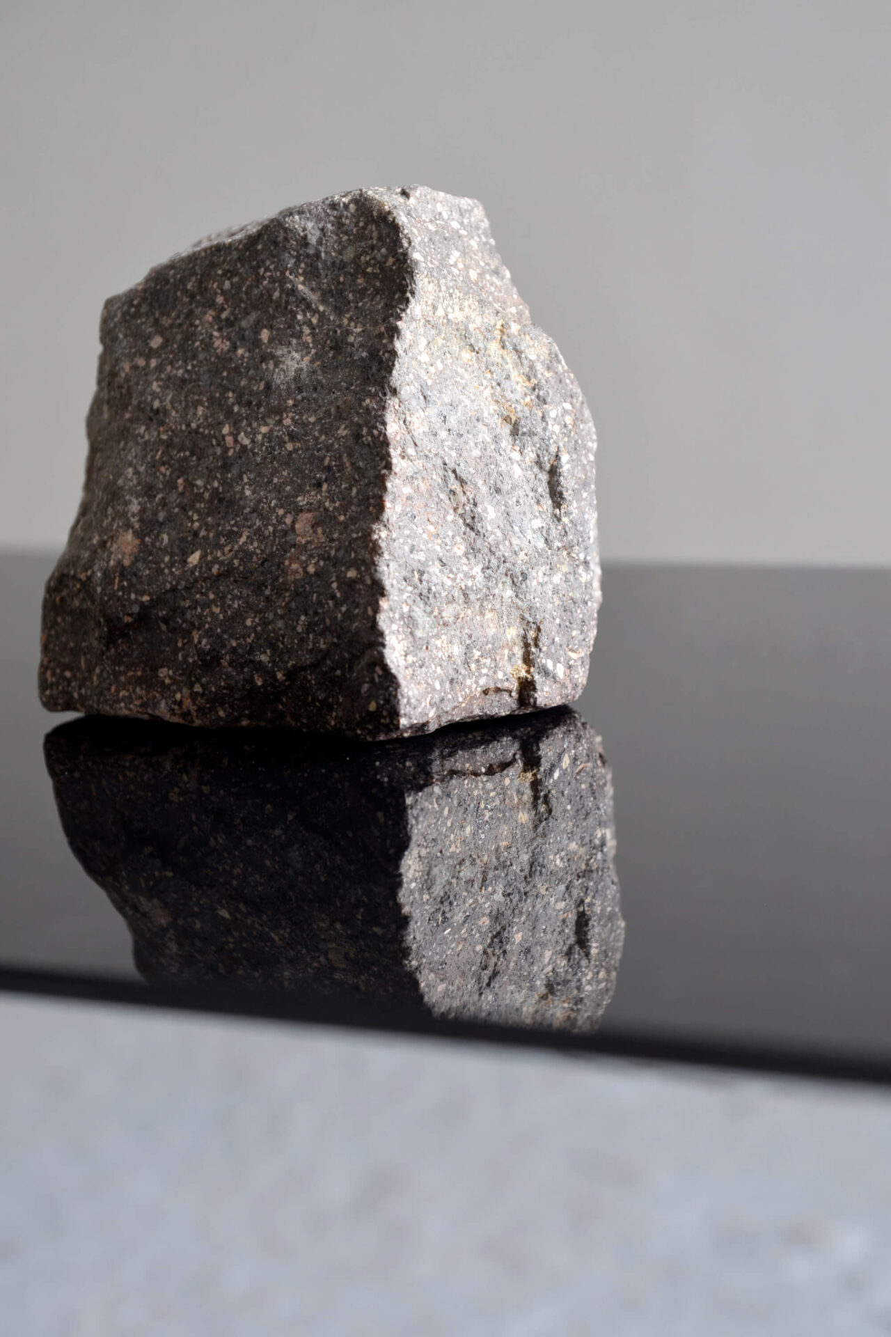 Patricia Sandonis, Monuments of my Personal History, found stone at Teufelsberg, Berlin