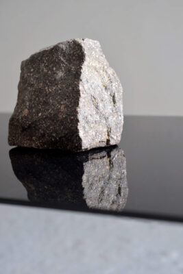 Patricia Sandonis, Monuments of my Personal History, found stone at Teufelsberg, Berlin